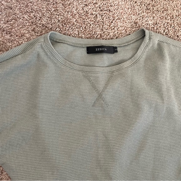 ZESICA Women's Waffle Knit Pajama Set TWO SETS - Picture 3 of 3